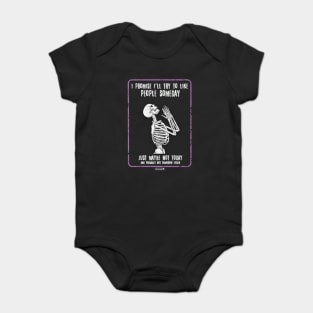 Or Maybe Never Baby Bodysuit